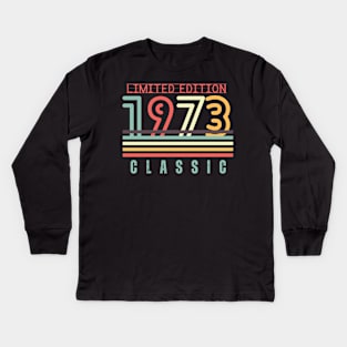 1973 Kids Long Sleeve T-Shirt